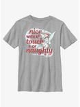 Disney Tinker Bell Nice With A Touch Of Naughty Youth T-Shirt, ATH HTR, hi-res