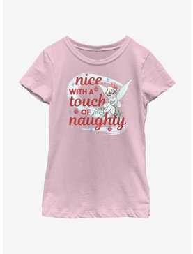 Disney Tinker Bell Nice With A Touch Of Naughty Youth Girls T-Shirt, , hi-res
