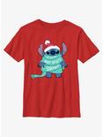 Disney Lilo & Stitch Who Wants Snow Youth T-Shirt, RED, hi-res