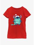 Disney Lilo & Stitch Who Wants Snow Youth Girls T-Shirt, RED, hi-res