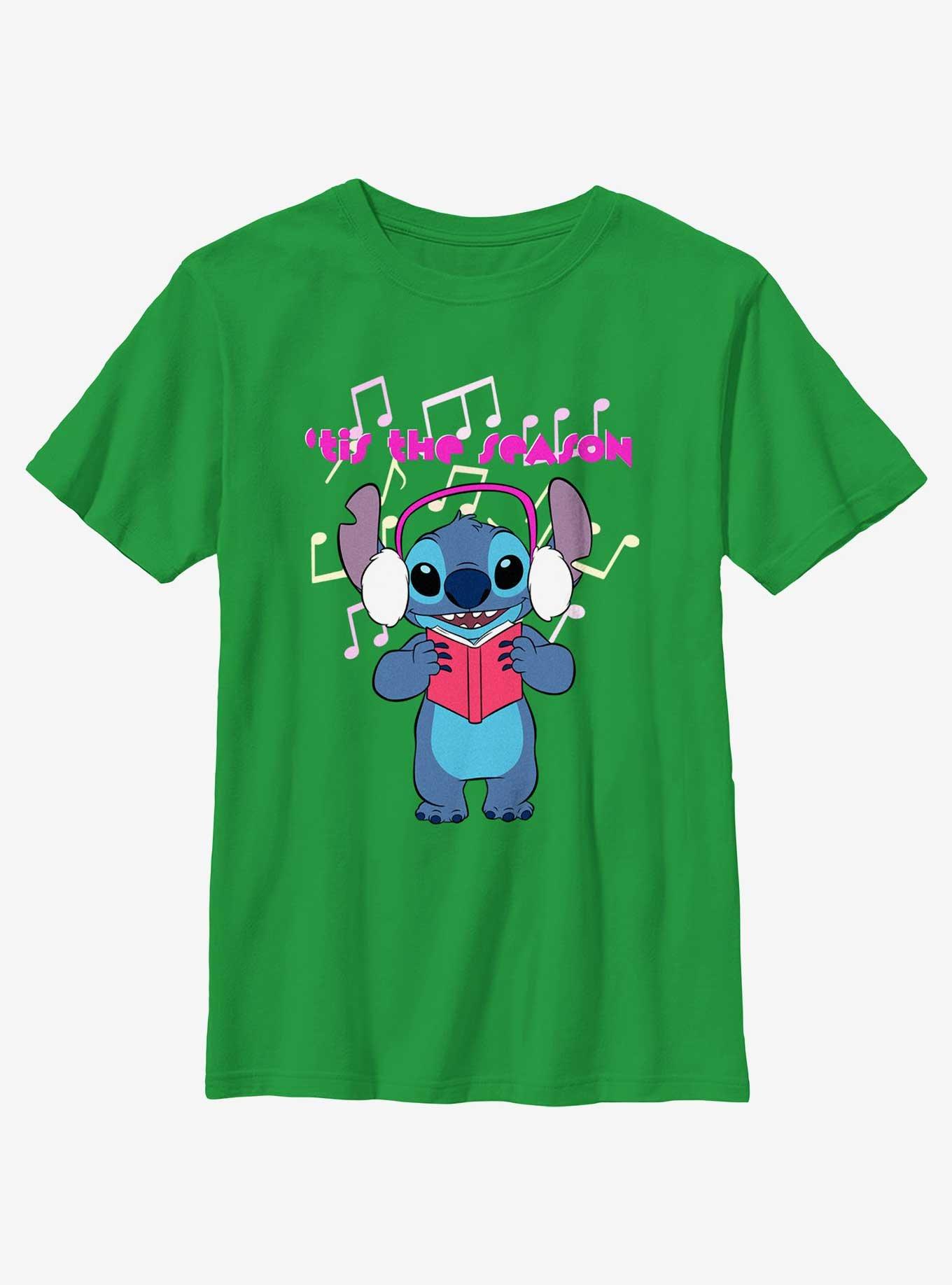 Disney Lilo & Stitch 'Tis The Season Youth T-Shirt, , hi-res