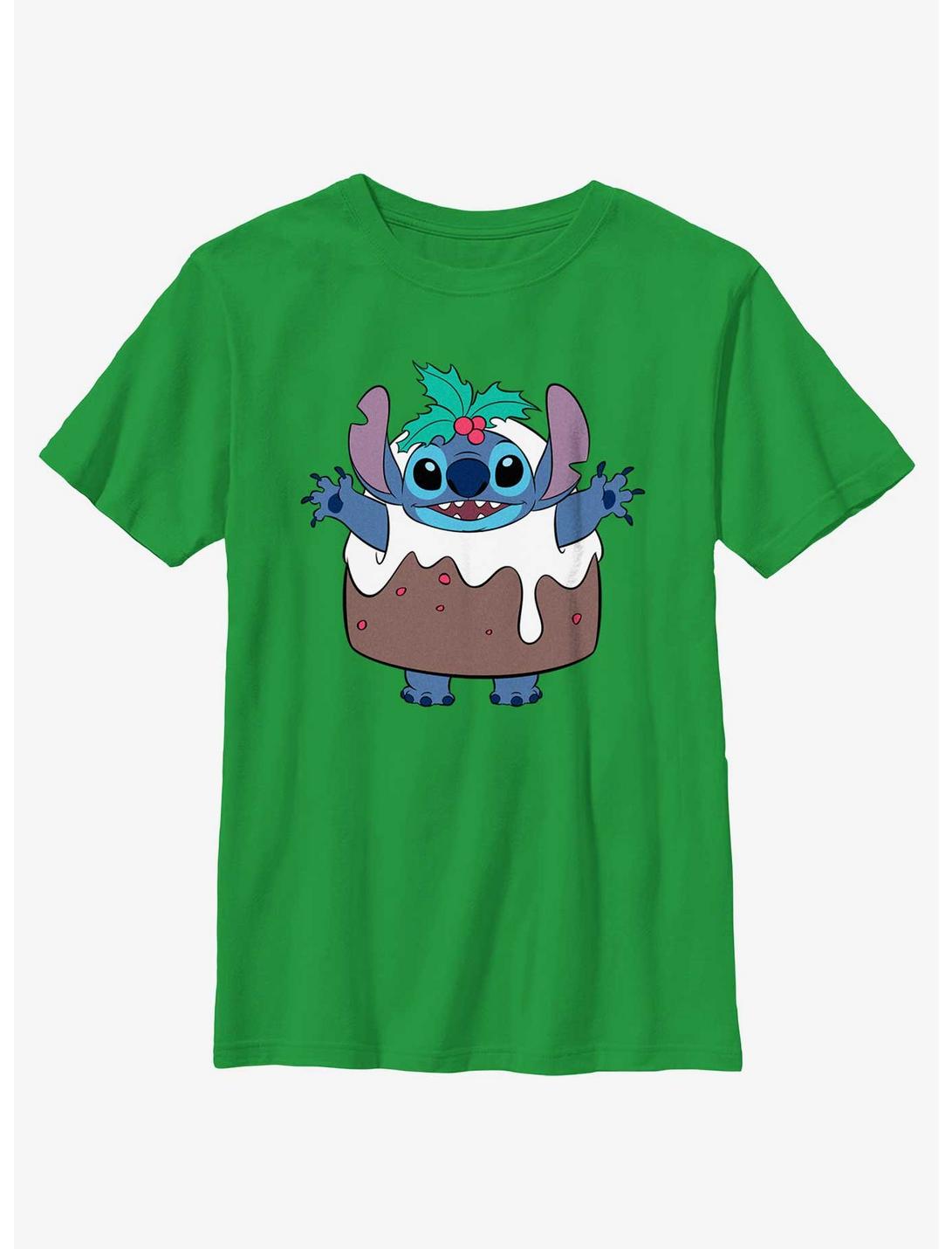 Disney Lilo & Stitch Fruit Cake Stitch Youth T-Shirt, KELLY, hi-res