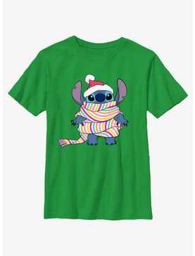 Disney Lilo & Stitch Wrapped In a Scarf Youth T-Shirt, , hi-res