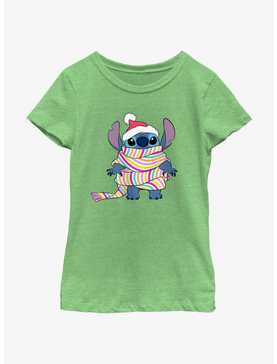 Disney Lilo & Stitch Wrapped In a Scarf Youth Girls T-Shirt, , hi-res