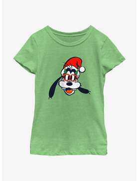 Disney Goofy Christmas Glasses Youth Girls T-Shirt, , hi-res