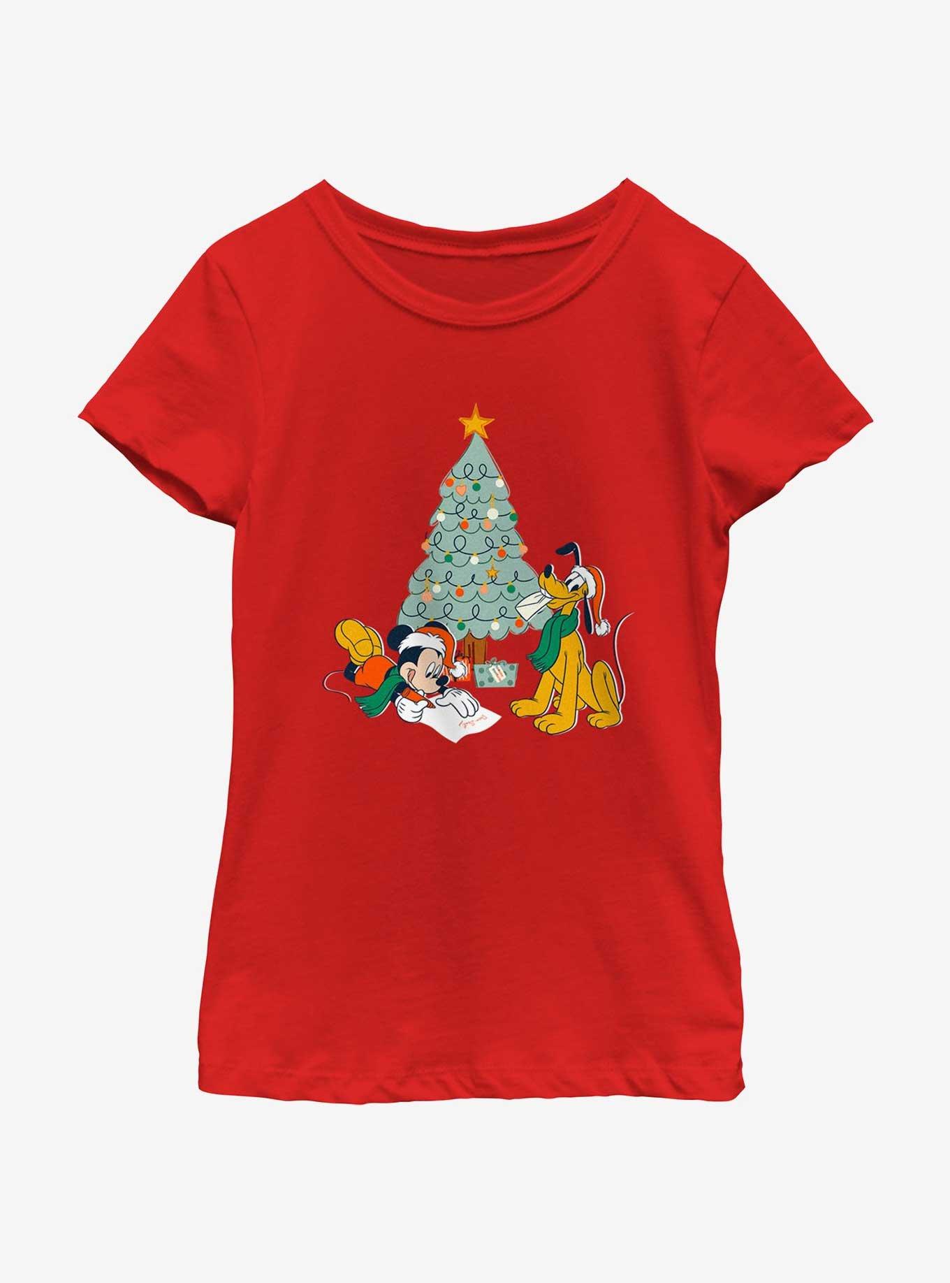 Disney Mickey Mouse Letter For Santa Youth Girls T-Shirt, , hi-res