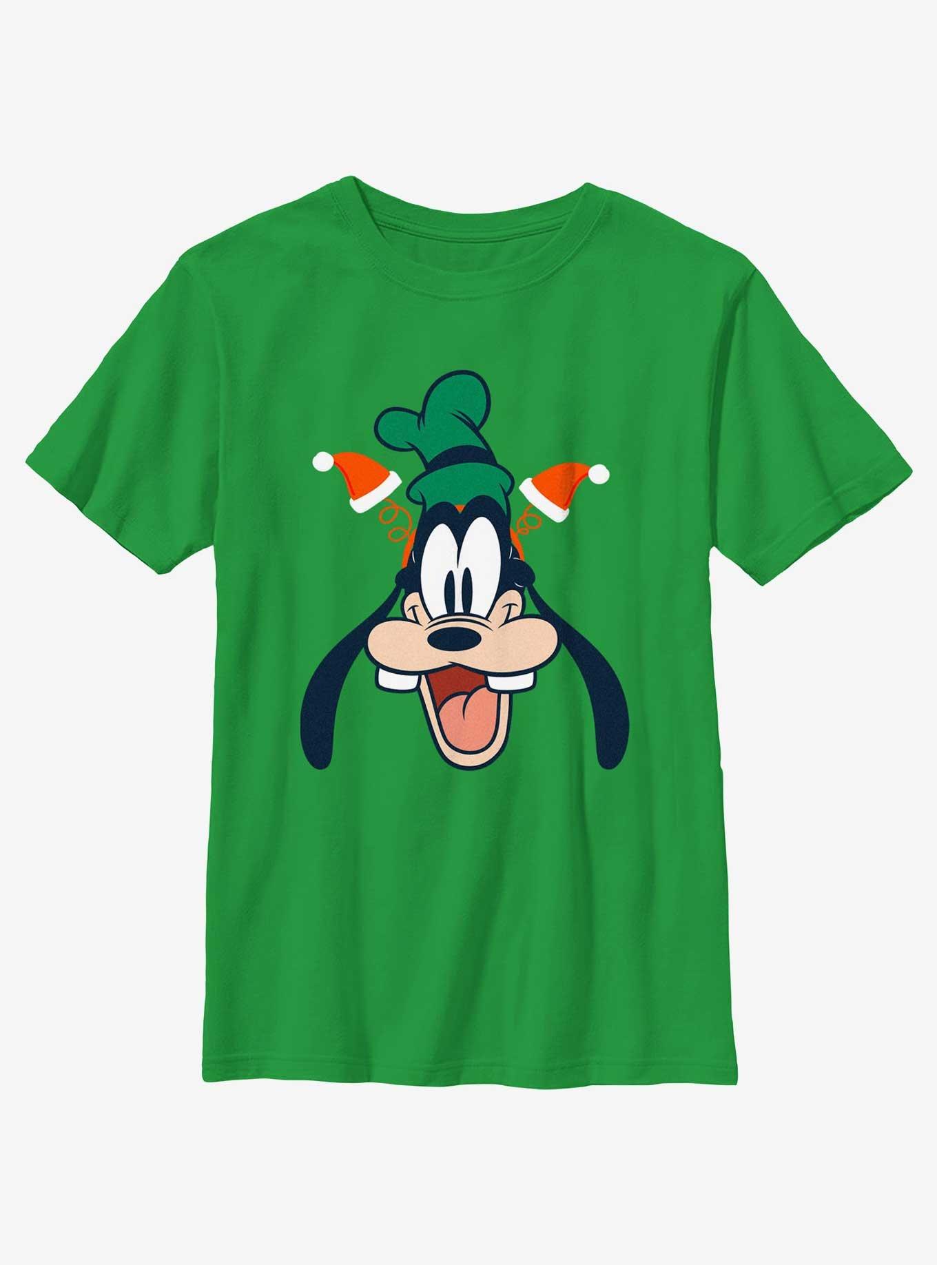Disney Christmas Goofy Youth T-Shirt, KELLY, hi-res