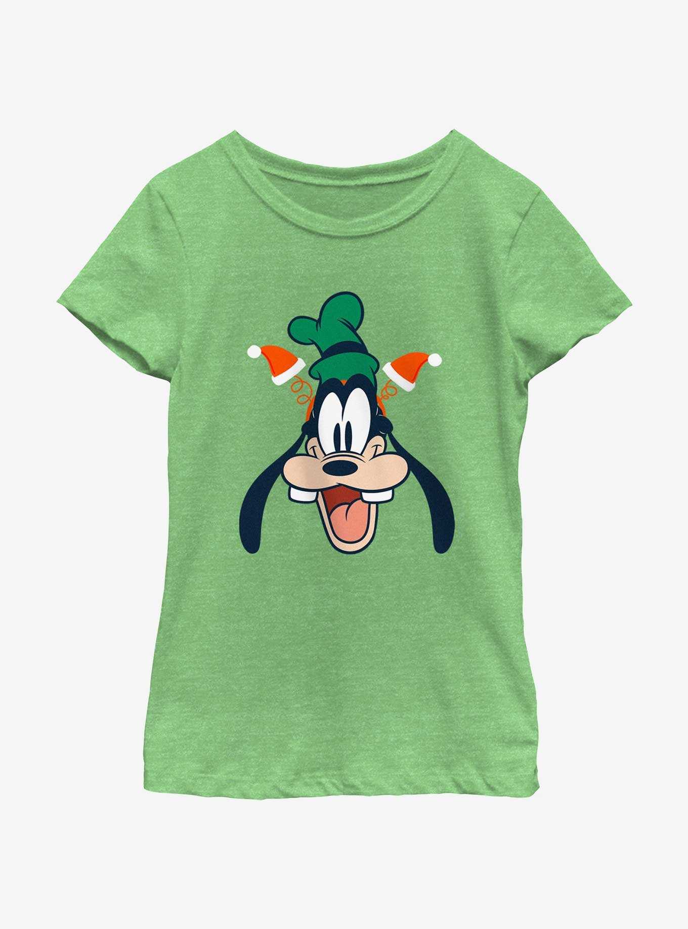 Disney Christmas Goofy Youth Girls T-Shirt, , hi-res