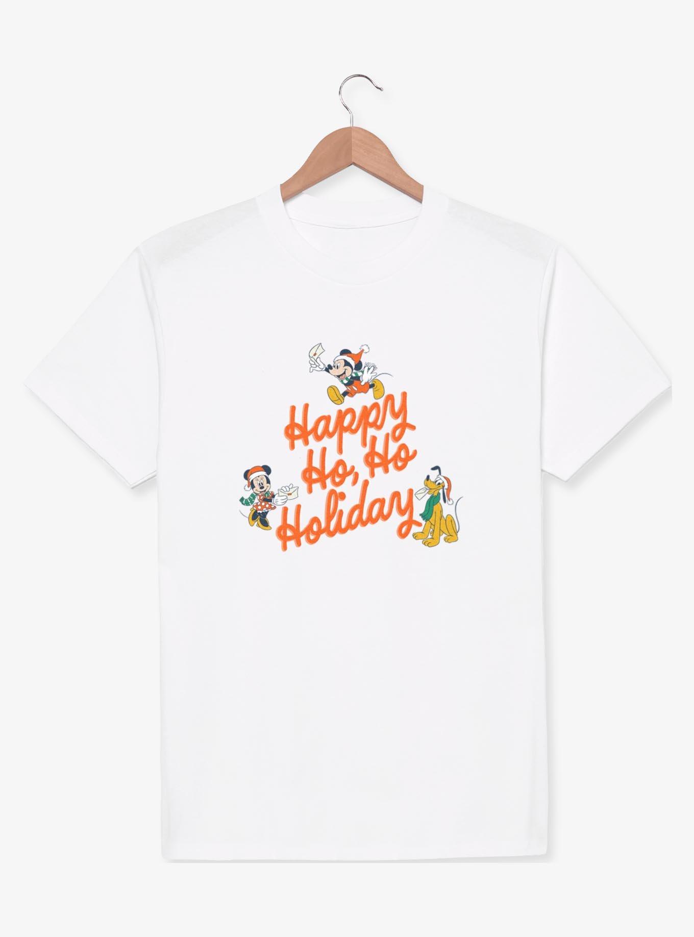 Disney Mickey Mouse Happy Ho Ho Holiday T-Shirt