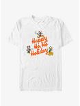 Disney Mickey Mouse Happy Ho Ho Holiday T-Shirt, WHITE, hi-res