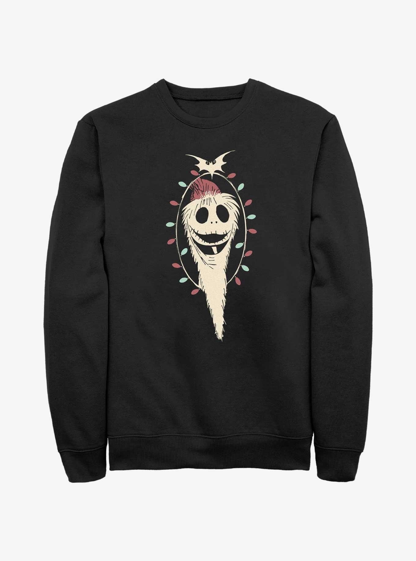 Disney Nightmare Before Christmas Sandy Jack Lights Sweatshirt, , hi-res