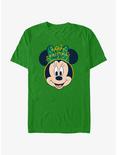 Disney Minnie Mouse Minnie Happy Christmas Ears T-Shirt, KELLY, hi-res