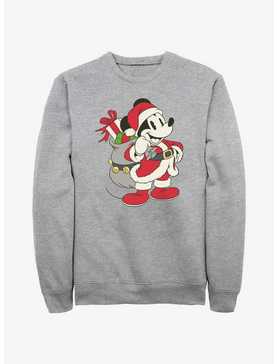Disney Mickey Mouse Santa Mickey Sweatshirt, , hi-res