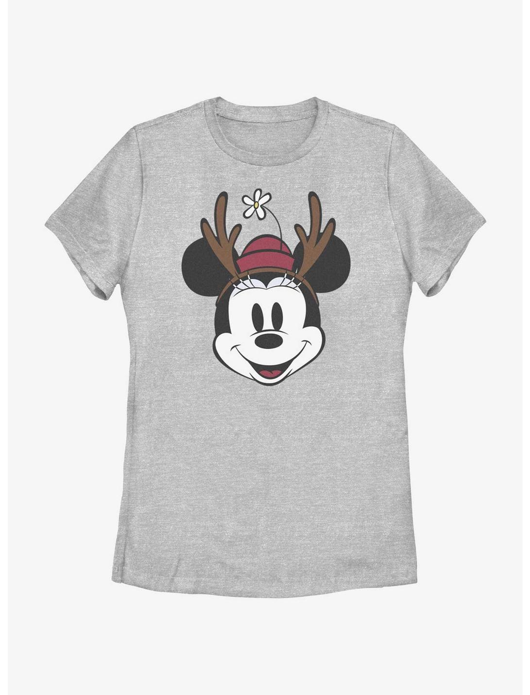 Disney Minnie Mouse Minnie Antlers Womens T-Shirt, ATH HTR, hi-res