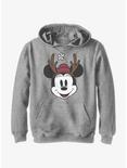 Disney Minnie Mouse Minnie Antlers Youth Hoodie, ATH HTR, hi-res
