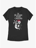 Disney Nightmare Before Christmas Jack & Zero Friendship Womens T-Shirt, BLACK, hi-res