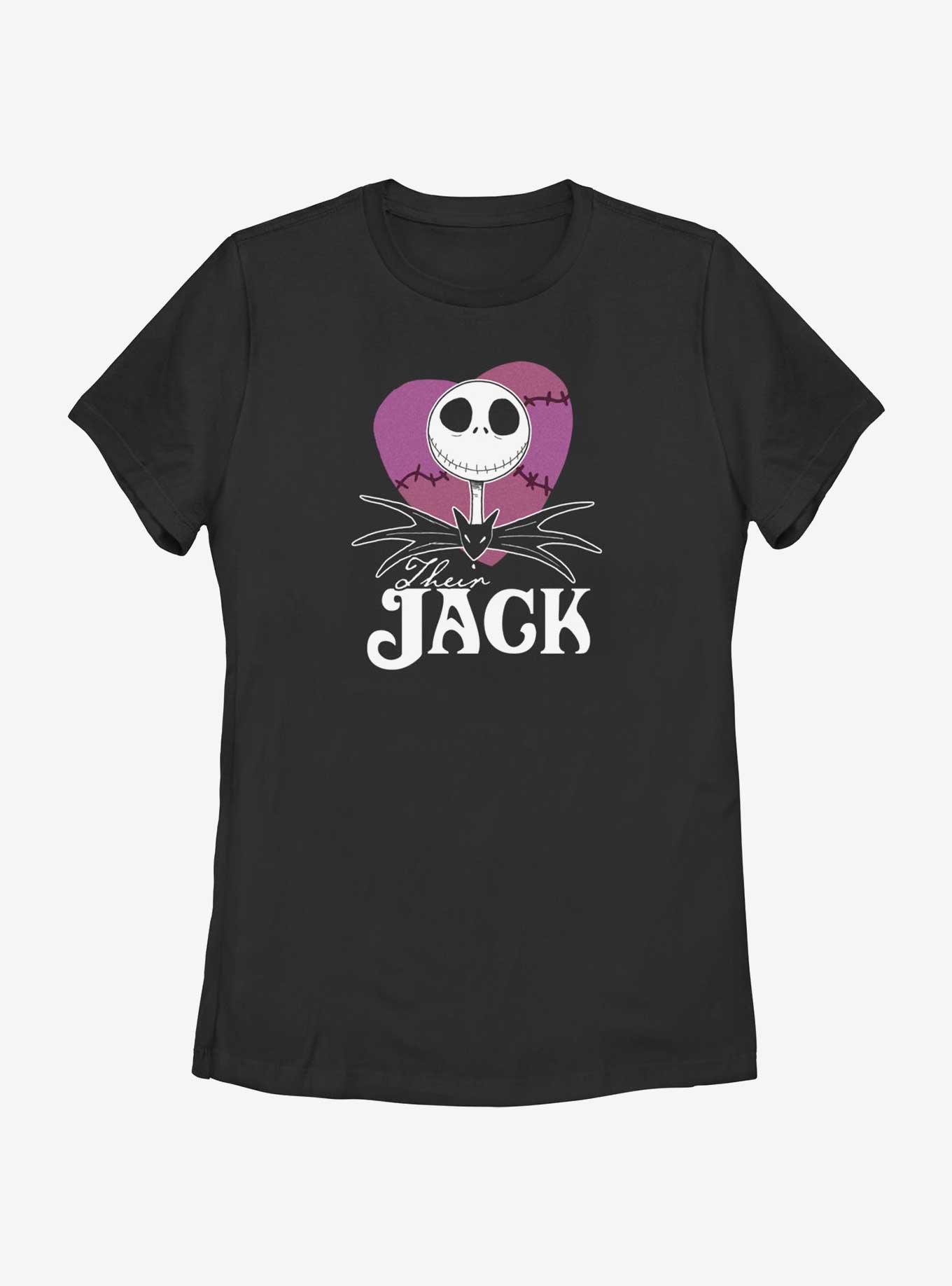 Disney Nightmare Before Christmas Their Jack Womens T-Shirt, BLACK, hi-res