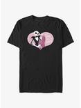 Disney Nightmare Before Christmas Love You To Death T-Shirt, BLACK, hi-res