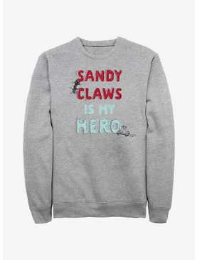 Disney Nightmare Before Christmas My Hero Sandy Claws Sweatshirt, , hi-res