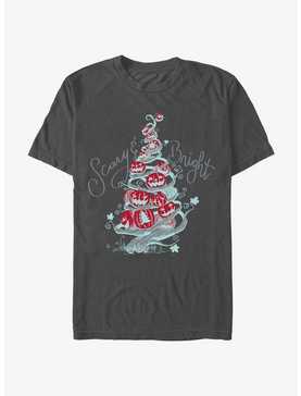Disney Nightmare Before Christmas Scary Bright Tree T-Shirt, , hi-res