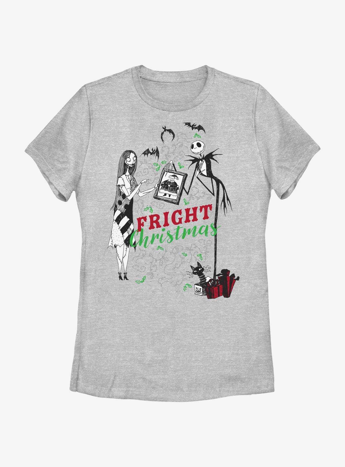 Disney Nightmare Before Christmas Fright Christmas Womens T-Shirt, , hi-res