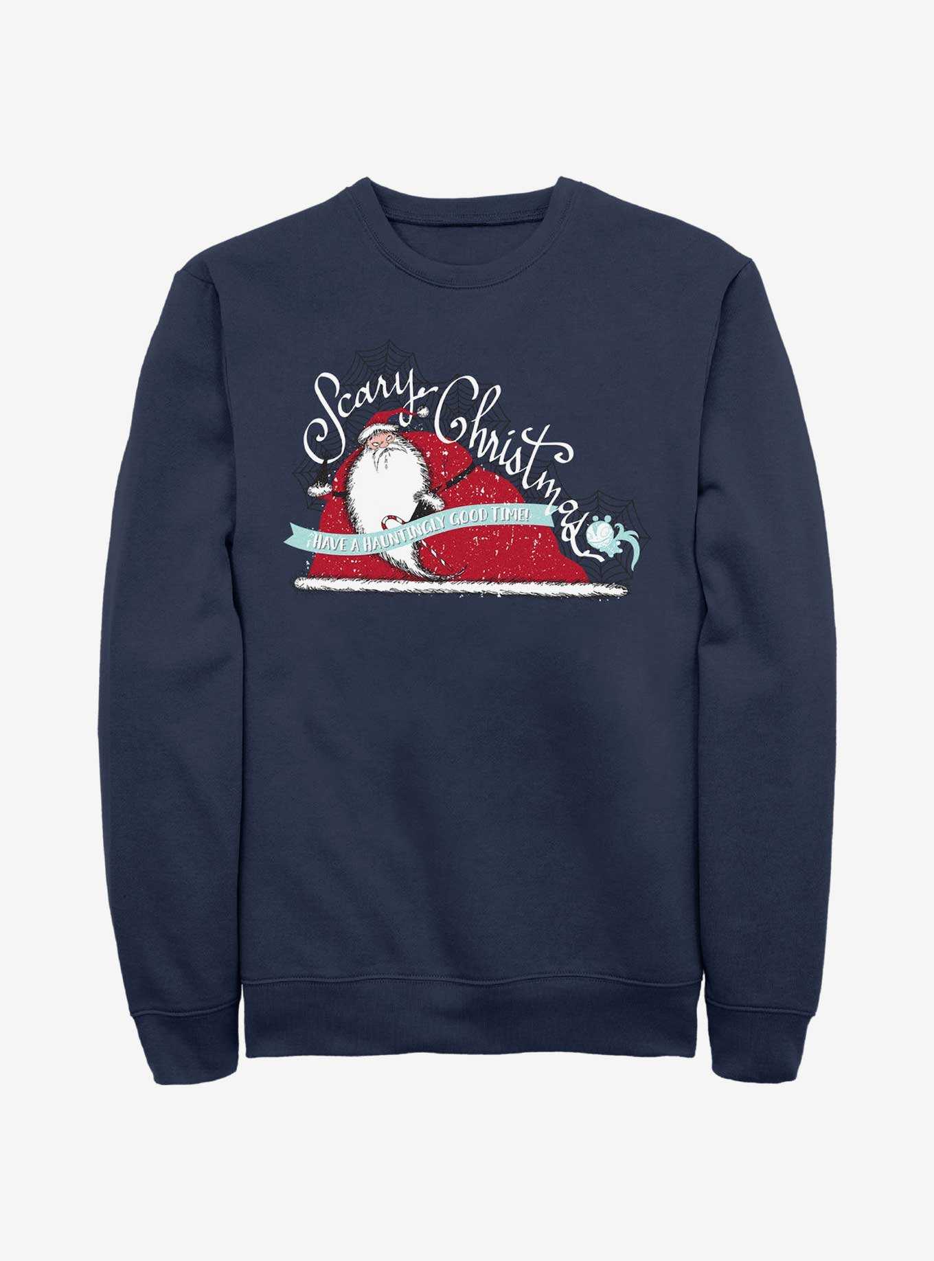 Disney Nightmare Before Christmas Scary Christmas Sweatshirt, , hi-res
