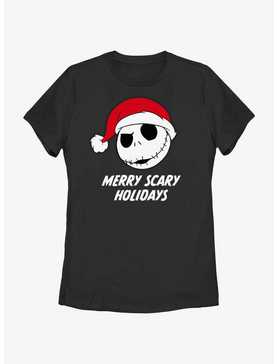 Disney Nightmare Before Christmas Merry Scary Holidays Womens T-Shirt, , hi-res