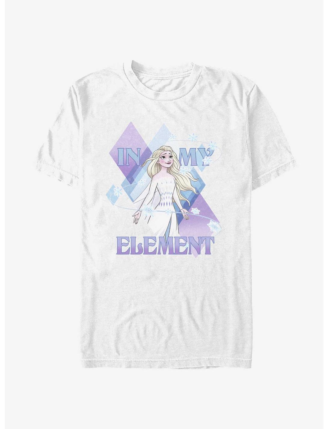 Disney Frozen Elsa In My Element T-Shirt, WHITE, hi-res