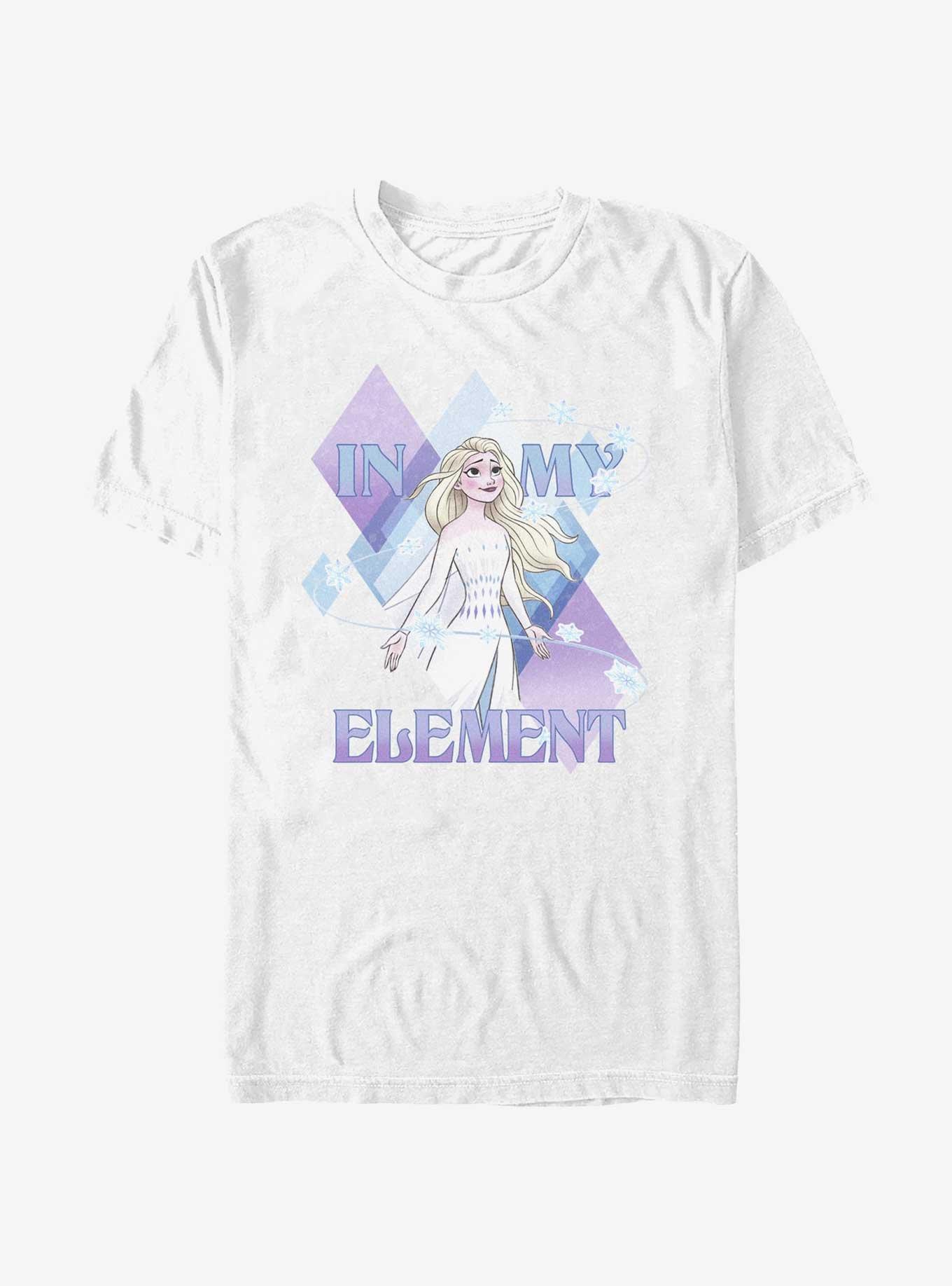 Disney Frozen Elsa In My Element T-Shirt, WHITE, hi-res