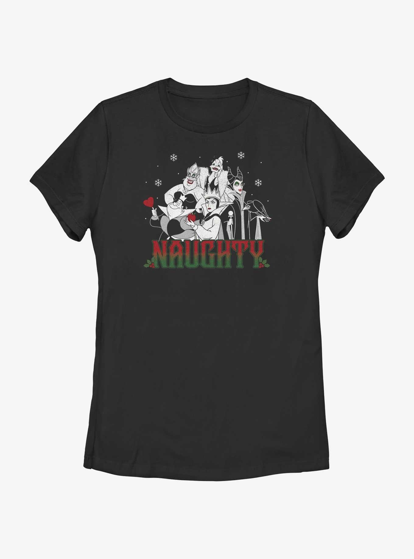 Disney Villains Naughty Villians Womens T-Shirt, , hi-res