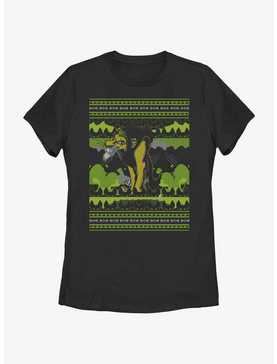 Disney The Lion King Scar Ugly Holiday Womens T-Shirt, , hi-res