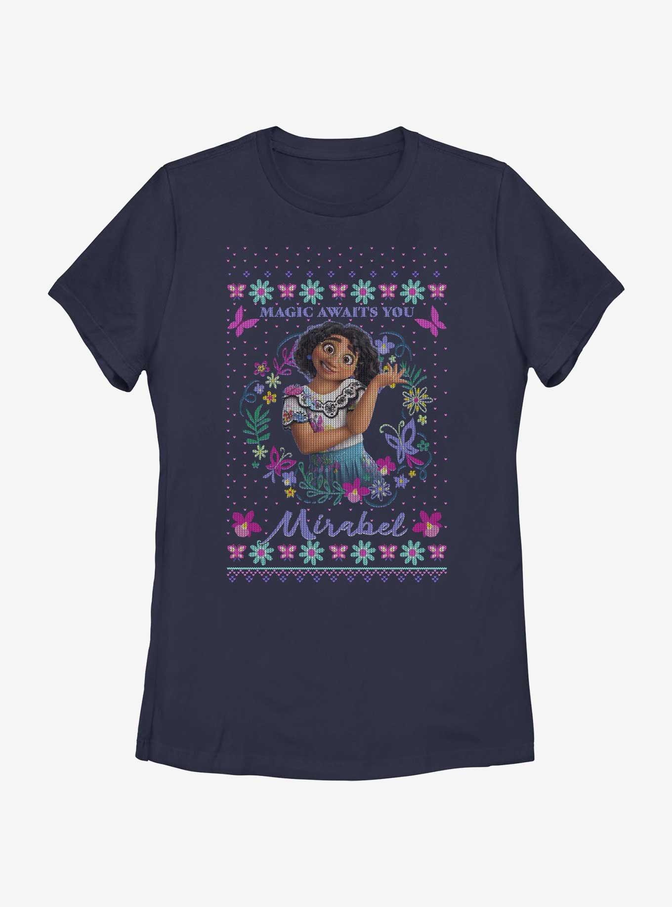 Disney Encanto Mirabel Ugly Holiday Womens T-Shirt, , hi-res