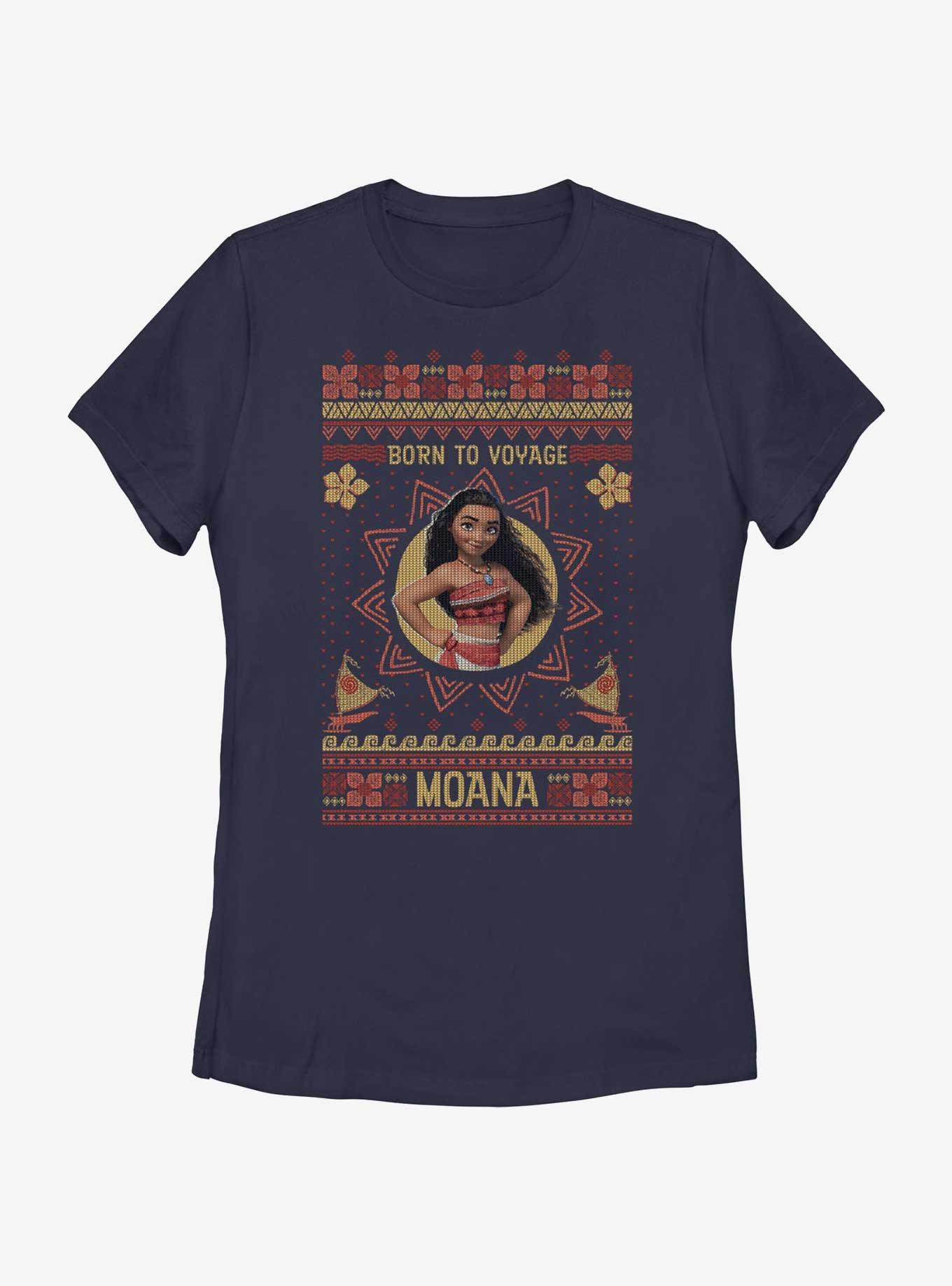 Disney Moana Ugly Holiday Womens T-Shirt, , hi-res
