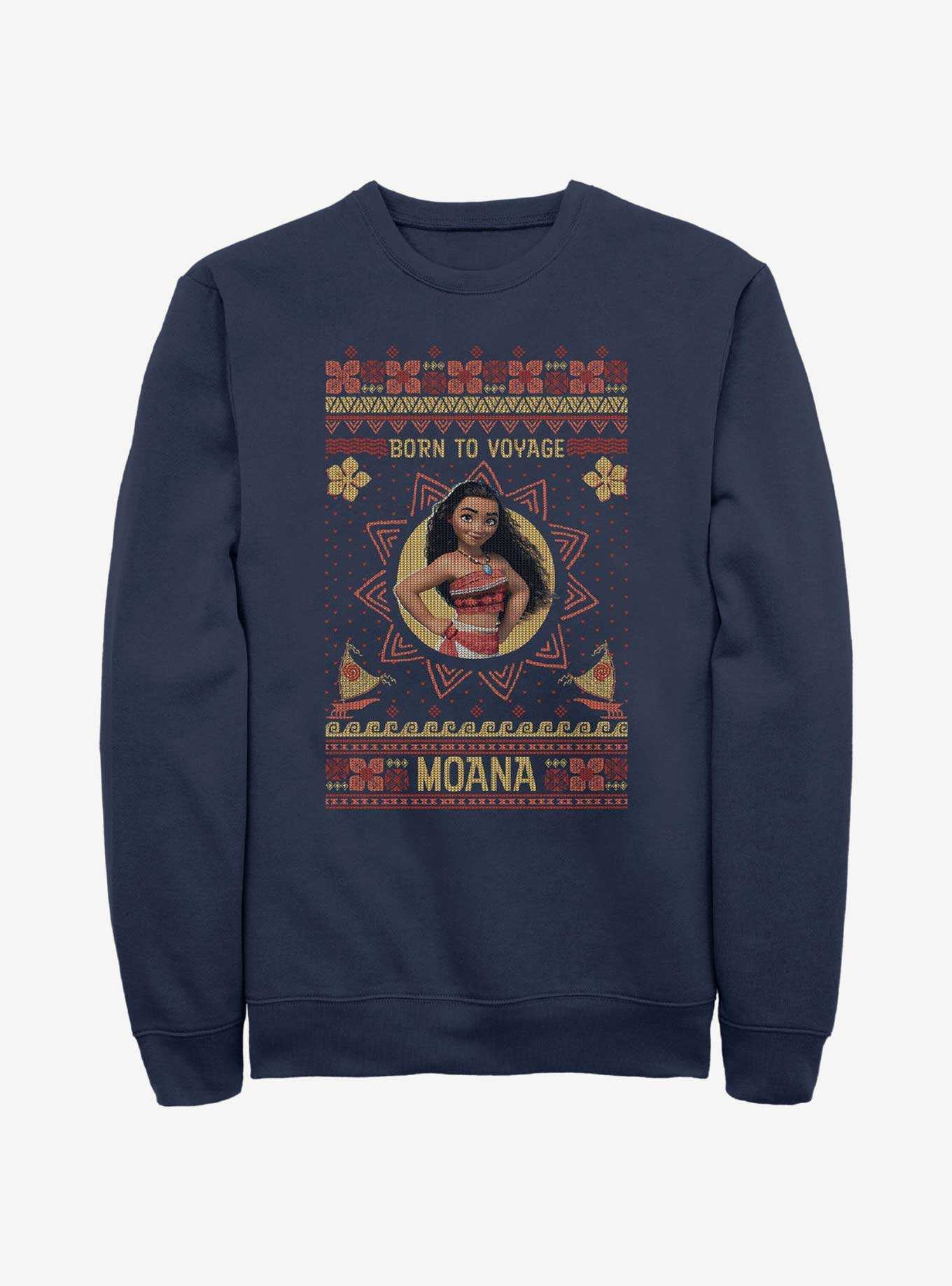 Disney Moana Ugly Holiday Sweatshirt, , hi-res