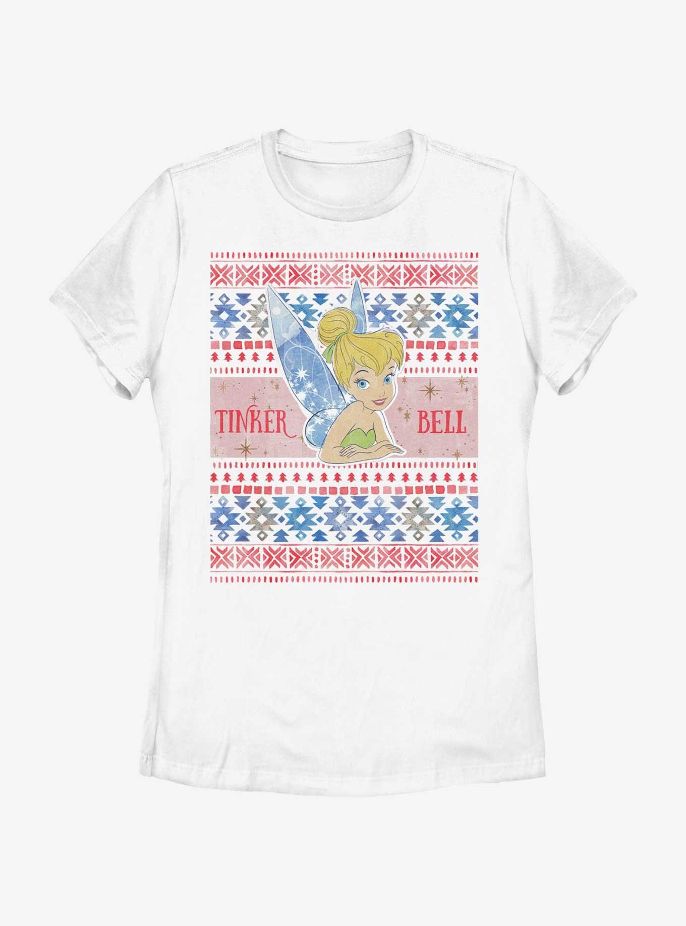 Disney Tinker bell Ugly Holiday Womens T-Shirt, , hi-res