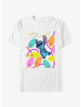 Disney Lilo & Stitch Merry And Bright T-Shirt, , hi-res