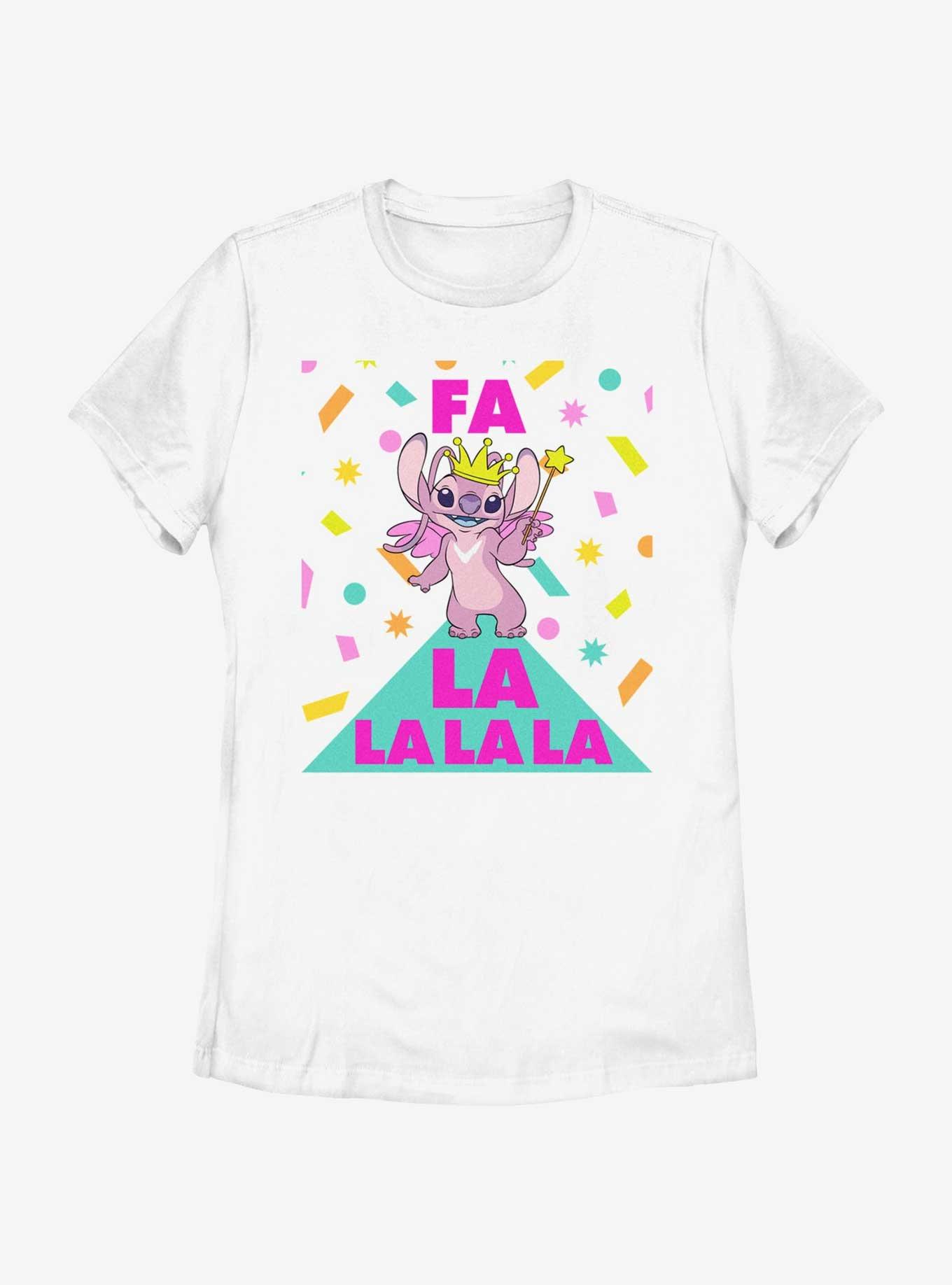 Disney Lilo & Stitch Fa La La Angel Womens T-Shirt, , hi-res