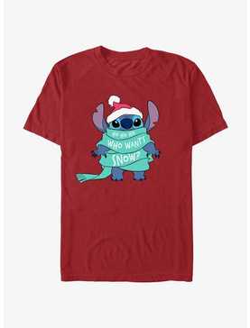 Disney Lilo & Stitch Who Wants Snow T-Shirt, , hi-res