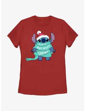 Disney Lilo & Stitch Who Wants Snow Womens T-Shirt, , hi-res