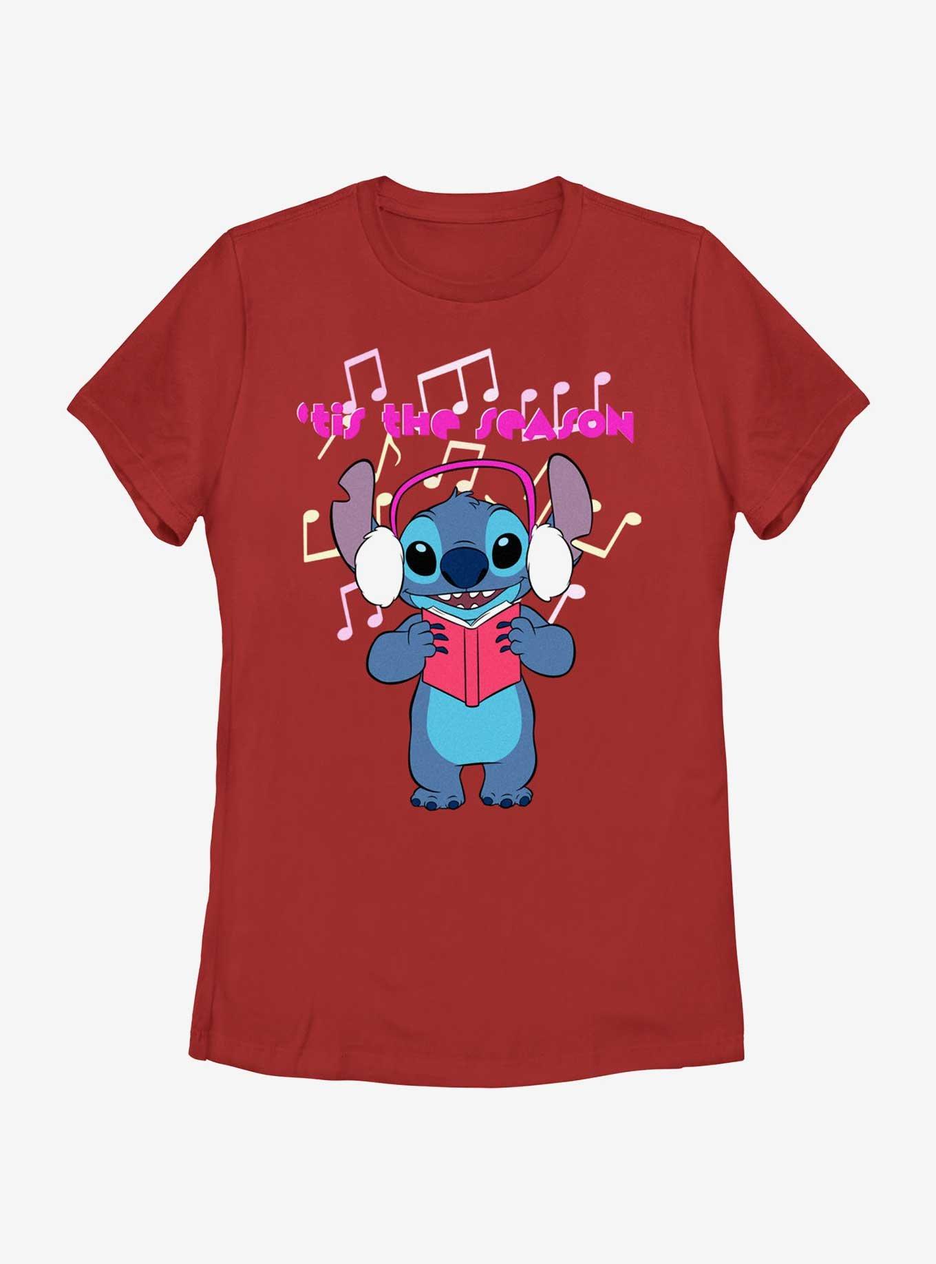 Disney Lilo & Stitch 'Tis The Season Womens T-Shirt, , hi-res