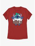 Disney Lilo & Stitch Fruit Cake Stitch Womens T-Shirt, RED, hi-res