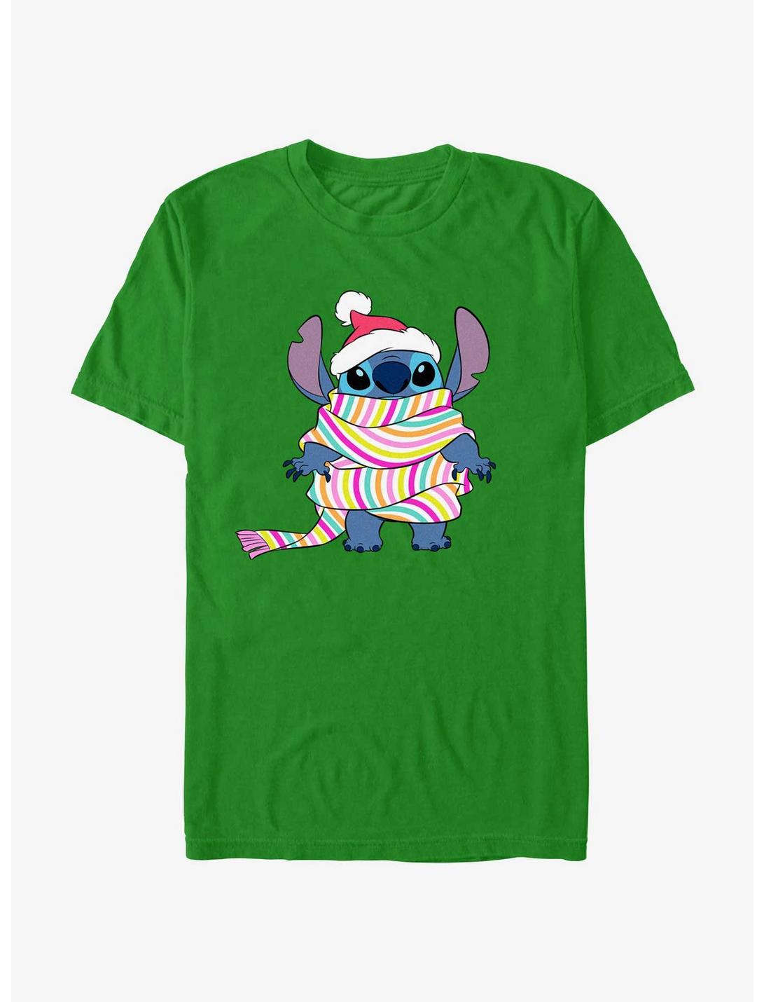 Disney Lilo & Stitch Wrapped In a Scarf T-Shirt, KELLY, hi-res