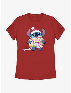 Disney Lilo & Stitch Wrapped In a Scarf Womens T-Shirt, , hi-res