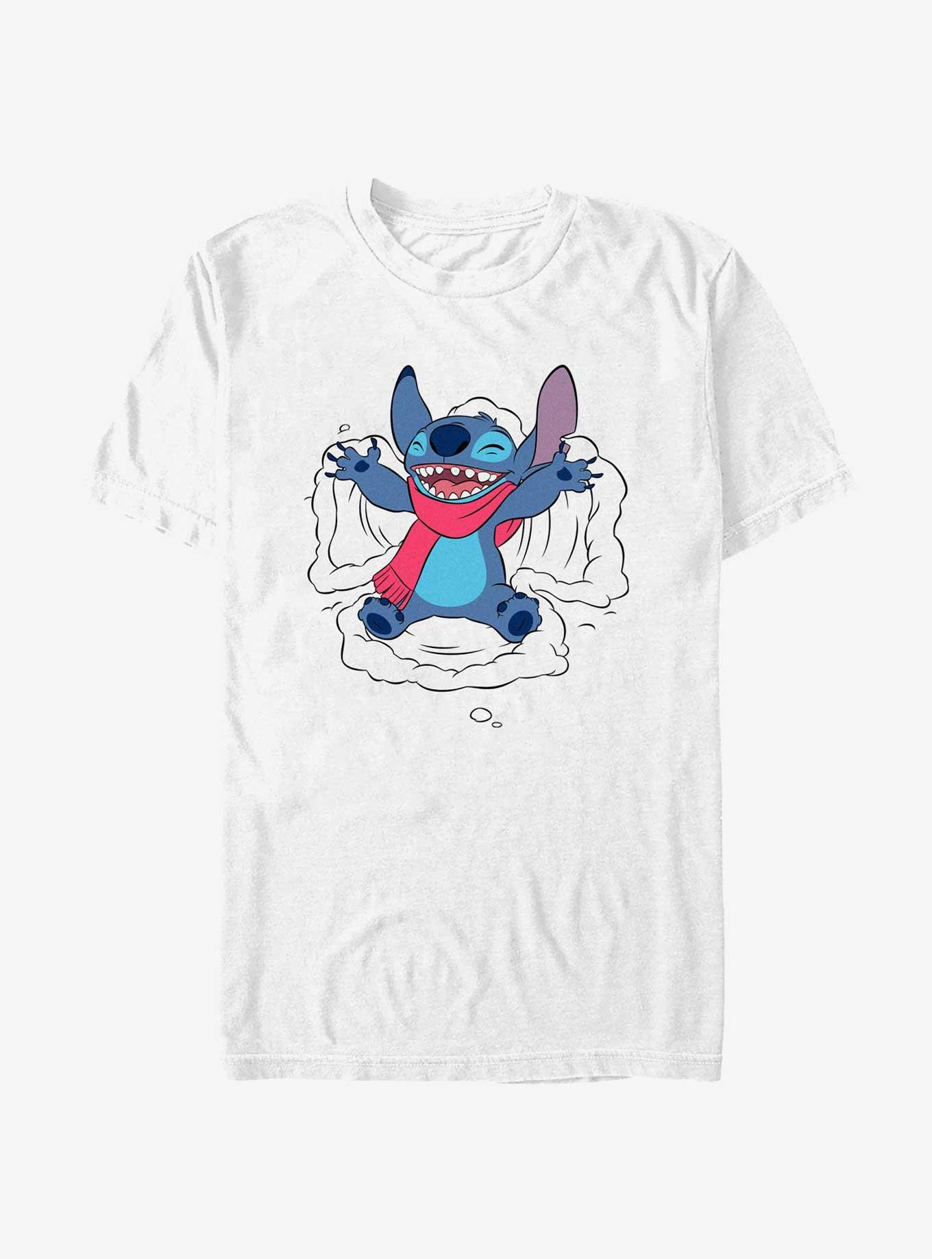 Disney Lilo & Stitch Snow Angel T-Shirt, , hi-res