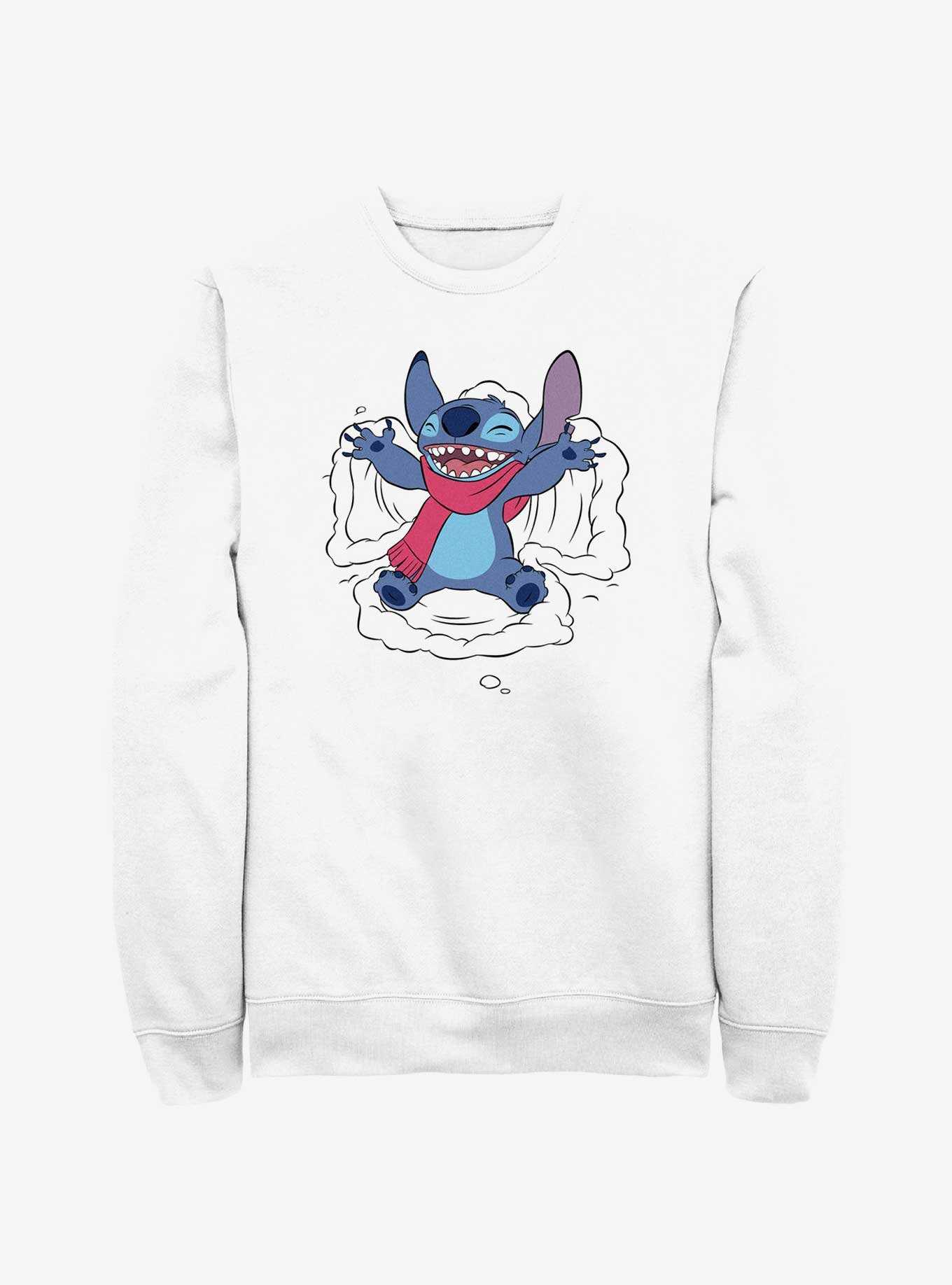 Disney Lilo & Stitch Snow Angel Sweatshirt, , hi-res
