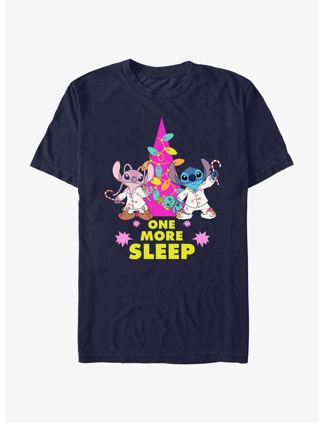 Disney Lilo & Stitch One More Sleep T-Shirt, NAVY, hi-res
