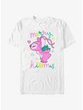 Disney Lilo & Stitch Kissmas Angel T-Shirt, WHITE, hi-res