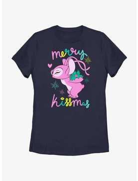 Disney Lilo & Stitch Kissmas Angel Womens T-Shirt, , hi-res