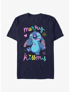 Disney Lilo & Stitch Kissmas Stitch T-Shirt, , hi-res