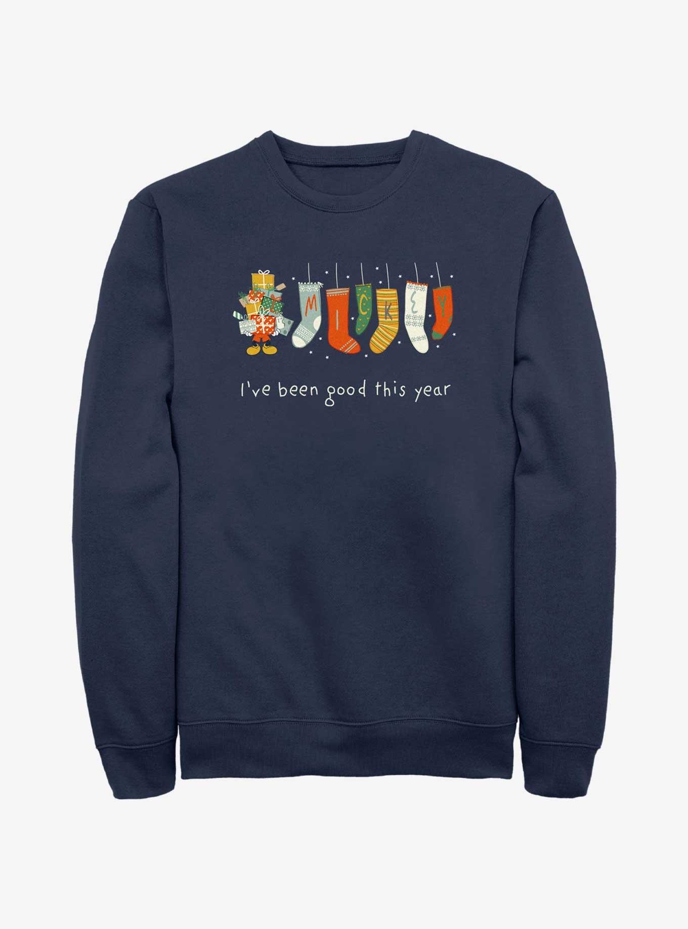 Disney Mickey Mouse Good This Year Sweatshirt, , hi-res